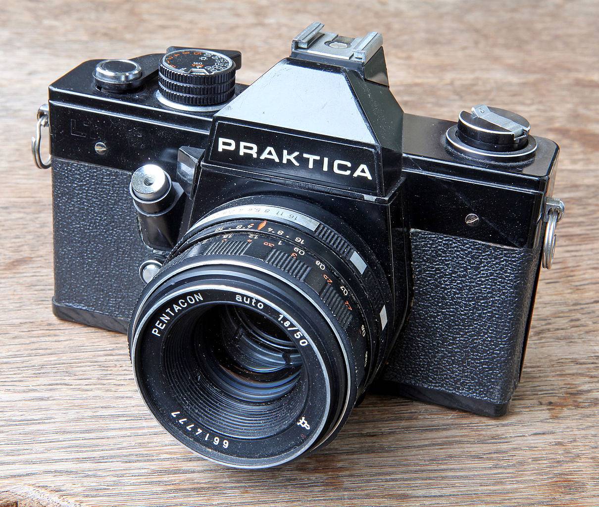 A Praktica LTL3 film camera